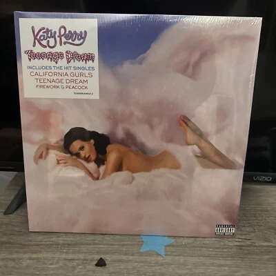 Katy Perry – "Teenage Dream" (Vinyl Record 2xLP) *WHITE* - Image 1 of 2