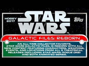 2017 Topps Star Wars Galactic Files Reborn Orange Trading Cards Pick From List