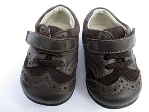 Vedi Kai Run Clinton bambino ragazzo pelle marrone Oxford US 3 - Foto 1 di 3