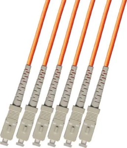 Direct Burial/Outdoor SC-SC 6-Strand Fiber Optic Cable Multimode (62.5/125) 10M - Picture 1 of 1