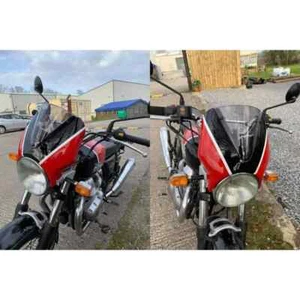 Headlight Cover Panel Fly Screen for Royal Enfield Interceptor 650 2018-2024 - Picture 1 of 9
