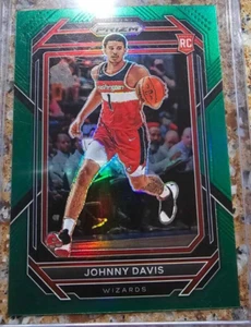 2022-2023 Panini Prizm #231 Johnny Davis ROOKIE CARD RC Green Prizm - Picture 1 of 2