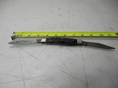 k59) Vintage 1965-69 Case XX 6275 SP 3 Dot Pocket Knife Bone Handles - Image 1 of 4