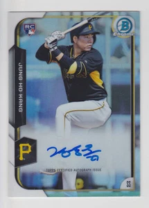 Jung Ho Kang 2015 Bowman Cromo Refractor Novato Auto #D 203/499 Piratas RC - Imagen 1 de 1