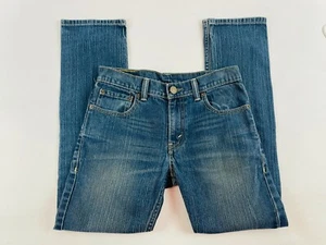 Signature Levi Strauss & Co. 511 Jeans Boys Size 27x27 Blue Denim Straight Leg - Picture 1 of 8