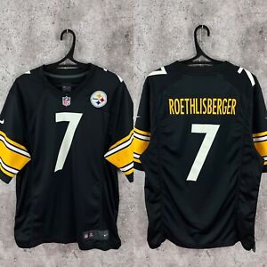 Nike NFL Jersey T-Shirt Ben Roethlisberger Pittsburgh Steelers Size Large L