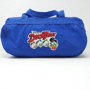 Bolso deportivo vintage Duck Tales Vintage Disney años 90 Mini 13" azul lona gimnasio viaje - Imagen 1 de 9