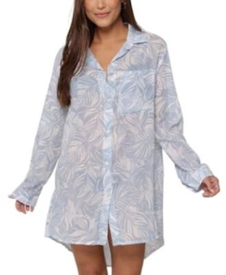 Bermudas J Valdi Cover-Up Natación Pequeña Botón-Frente Azul Claro Nuevas Foto 1 de 4