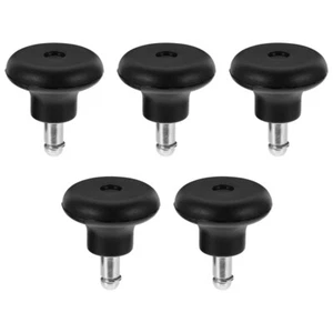 5 Pcs Computer Chair Glides Fixed Casters Office Replacement Wheels for - Picture 1 of 12