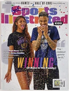 ANGEL REESE SIGNED AUTOGRAPHED SPORTS ILLUSTRATED FOR KIDS MAGAZINE LSU BAS COA - Picture 1 of 2
