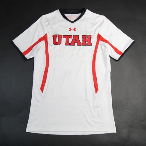 Utah Utes Under Armour HeatGear Game Jersey - Soccer Men's White Used Cover