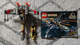 Lego Star Wars X-wing Fighter (7140) - Complete, Manual Included - Very Good