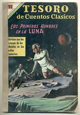TESORO de CUENTOS CLASICOS #141 Primeros Hombres en la Luna, Novaro Comic 1969