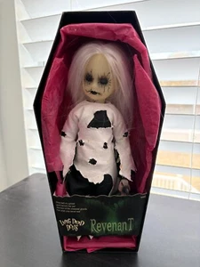 Rare 2000 Mezco Toyz Living Dead Dolls REVENANT White Black Spooky Series 6 - Picture 1 of 3