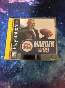 Madden NFL 99 (Sony PlayStation 1, 1998) - Picture 1 of 2