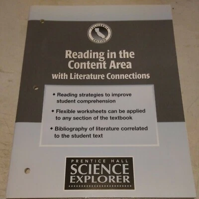 Prentice Hall Science Explorer Reading in the Content Area w/ Literature Connect - Image 1 of 4