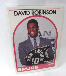 David Robinson Center 1989 Hoops #138 Rookie San Antonio Spurs - Foto 1 di 3