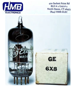 GE JAN 6X8 VACUUM TUBE - Bild 1 von 1