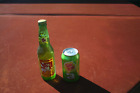 Dale Jr  and Dale Sr Sun Drop Citrus Flavor Soda Can+Bottle, Unopened