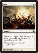 x4 Oust Rise of the Eldrazi Lightly Played, English - MTG