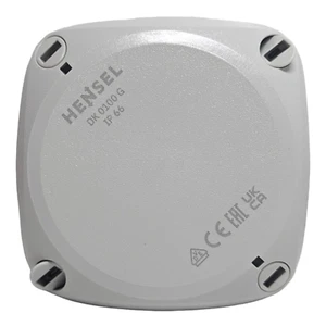 Hensel DK 0100 G Kabelabzweigkasten 2,5 mm² ohne Klemme Feuchtraum Abzweigdose - Bild 1 von 8