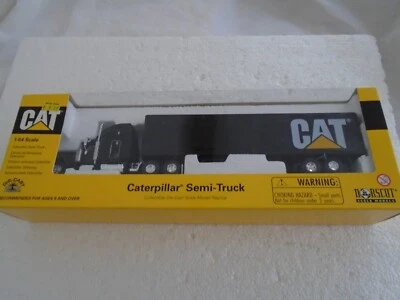 CAT DIE CAST 1:64  TRACTOR TRAILER CATERPILLAR SEMI-TRUCK - Image 1 of 4