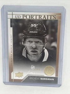 Toronto Maple Leafs - Andreas Borgman - 17/18 UD Series 2 - Portraits Gold #/99 - Picture 1 of 3