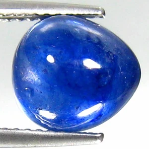 6.30 Ct Shocking AAA Grade (9 x 8 mm) 100% Natural Royal Blue Sapphire Gemstones - Picture 1 of 7