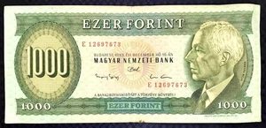 1993 HUNGARY - 1000 FORINT - P#176 - VF+ - MB4 - Picture 1 of 2