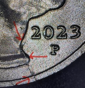 2023 P Jovita Idar .25c w/BIG Die Cracks OBV & REV, Hair, Forehead & Neck! - Picture 1 of 8