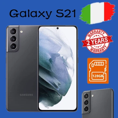 NUOVO Samsung Galaxy S21 5G 8Gb+128GB SM-G991 Gray (Sbloccato)  ❤ Originale - Immagine 1 di 4
