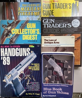 LOT Of 7 Books Gun Values Trader’s Guide Paul Wahl Collector’s Digest Shooter’s - Image 1 of 4