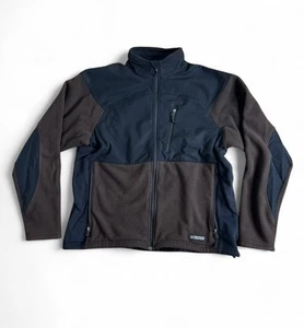 REI Herren Braun Full Zip Nylon Jacke Softshell Mock Neck Outdoor Wandern Gr. XL - Bild 1 von 6