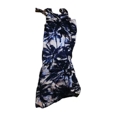 Sin marca. Mameluco Skort para niñas. Talla 6/7. Excelente estado. Hawaii Tropical. Foto 1 de 4