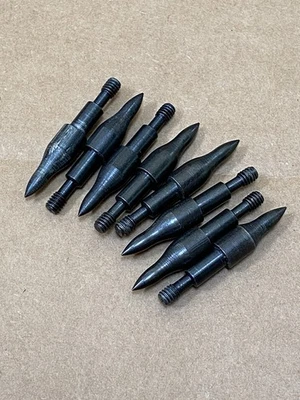 Lot of 8 Saunders Combo Point Archery Arrowheads - Used - Read - Image 1 of 4