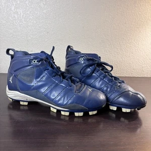 Nike Air Jordan 2007 Derek Jeter Vital Baseball Cleats 317086-401 Blue Boys 5.5 - Picture 1 of 16