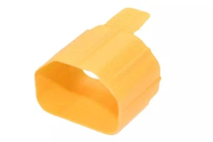 SF Kabel C13 Sicherungshülse mit Lasche - gelb 10 Stück / Packung - Bild 1 von 5