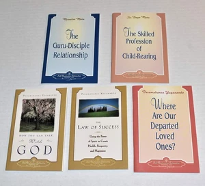 Five Books India's Spiritual Leaders-Yogananda-Mrinalini Mata-Sri Daya Mata~NEW - Picture 1 of 4