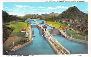 Canal de Panamá - Pedro Miguel locks - Publ. I. L. Maduro Jr. - Picture 1 of 2