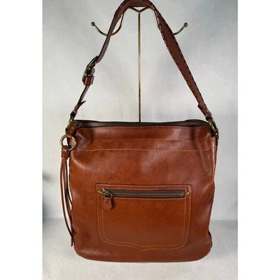 Coach Thompson XL Legacy Brown Leather Hobo Shoulder Bag #11374 MSRP $899 - Image 1 of 4