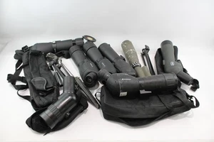 Assorted Vintage Spotting Scopes of Various Brands and Magnifications w/ Cases - Picture 1 of 9