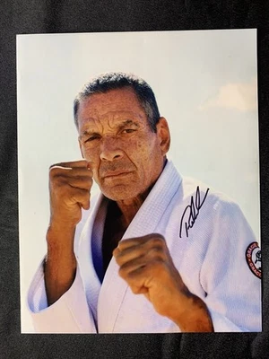 RELSON GRACIE Autographed 8x10 Photo ~Royce HELIO ROYLER Rolker Rorion~ - Image 1 of 3