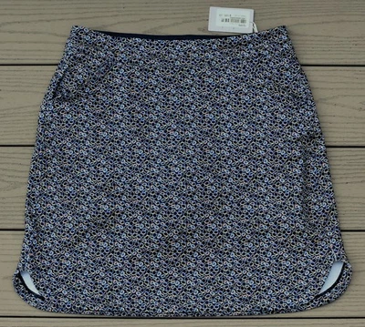 NUEVO CON ETIQUETAS PETER MILLAR Alice pétalo dobladillo estampado maníaco para mujer 19" pantalón corto de golf-pequeño Foto 1 de 4