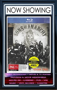 Sons of Anarchy Season Four Limited Edition 4 Disc Blu-ray BRAND NEW Free Post - Picture 1 of 3
