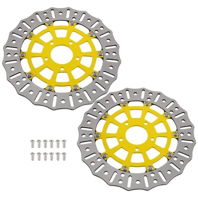 11.8" 2x Floating Front Brake Rotor Disc for Harley-Davidson Softail 2015-24 5mm - Image 1 of 4