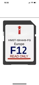 Ford F12 Sync 2 navegación por satélite tarjeta SD MAPA REINO UNIDO Y EUROPA 2025 último mapa - Imagen 1 de 1