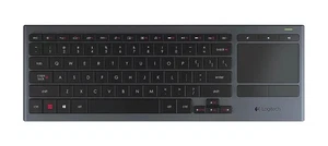 Logitech K830 Illuminated Keyboard with Built-In Touchpad - Black - Picture 1 of 3