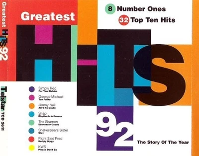 Various - Greatest Hits 1992 - Various CD 6ZVG The Cheap Fast Free Post - Image 1 of 2
