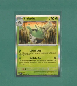 Pokemon Twilight Masquerade SINISTCHA 22/167 Holo Rare - Foto 1 di 1