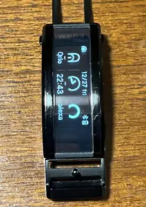 SONY wena Smart Watch3 WNW-C21A/B Black Premium IOS Android Bluetooth - Picture 1 of 4